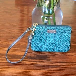 🧜🏻‍♀️ 💙 Coach Mermaid Wristlet 💚🧜🏻‍♀️
